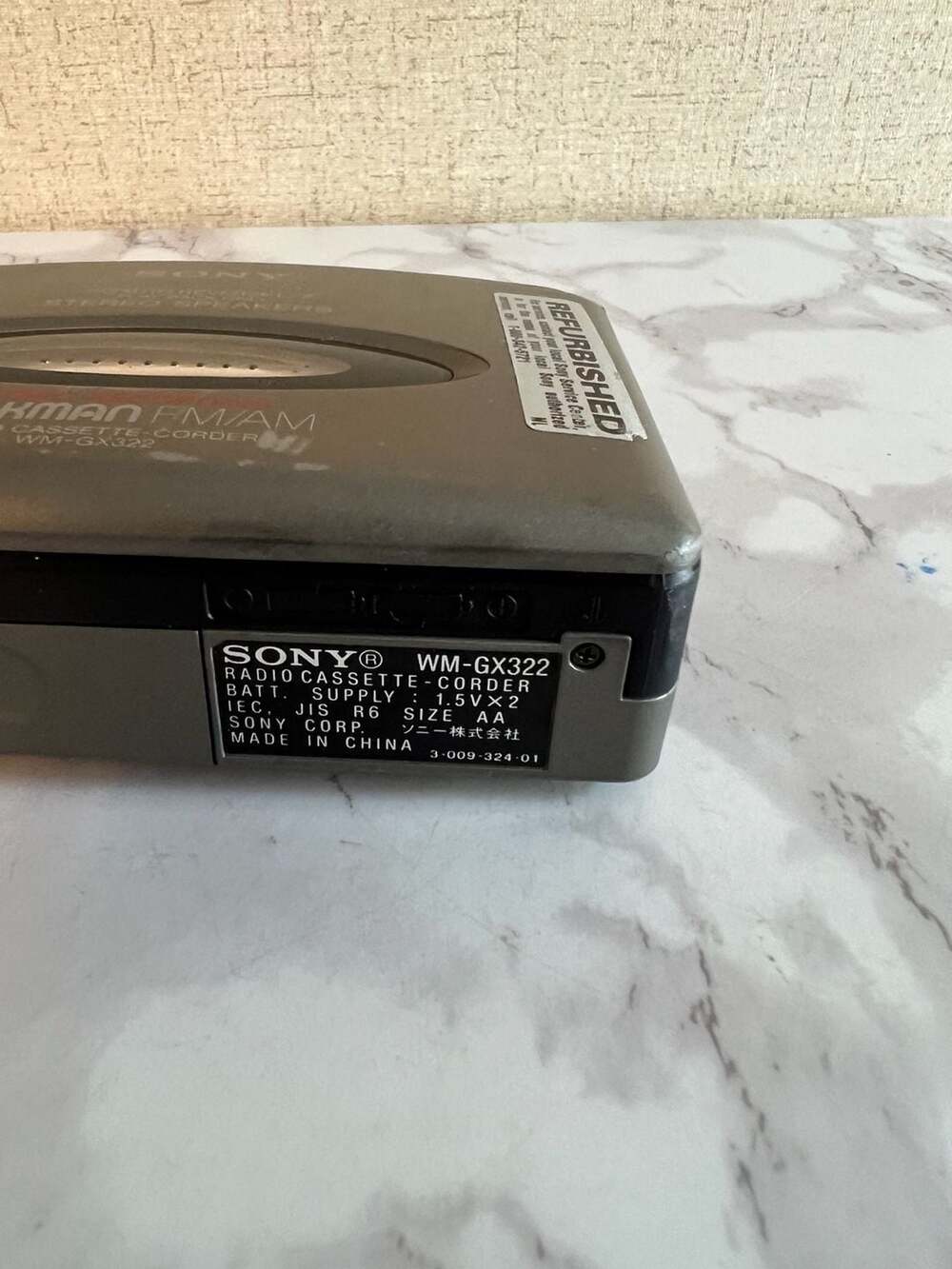 VTG Sony Walkman WM-GX322 Radio Cassette-Corder - Picture 6 of 9